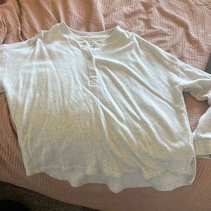 Henley Womens oversized top - Dry Goods - Medium